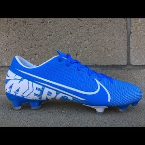 Nike Mercurial Vapors Soccer Cleats Blue Mens
